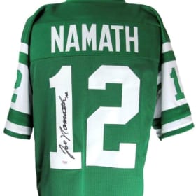 Joe Namath Autographed New York Jets Jersey item