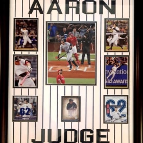 Aaron Judge (New York Yankees) Autographed Framed Display item