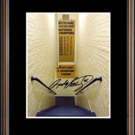 Rudy Ruettiger Autographed Notre Dame’s Play Like a Champion item