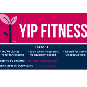 1-month of Zoom Fitness Classes with Stacy Yip item