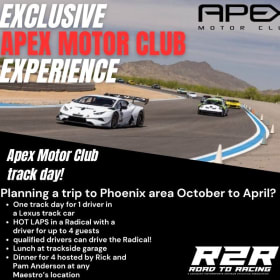 Apex Motor Club Experience item