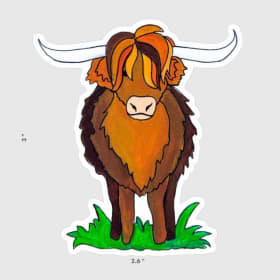 Clyde the Coo Sticker item