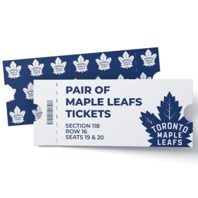 Pair of Toronto Maple Leafs Tickets for a 2025–26 Home Game item