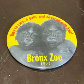 1995 Twin Gorilla Button item
