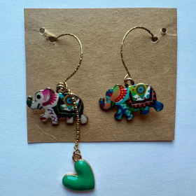 Elephant Earrings by Laura Oswald-Simmons item