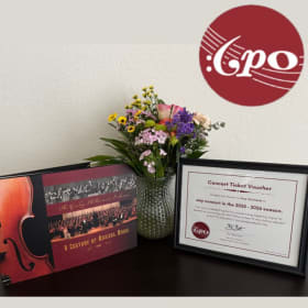 Greeley Philharmonic Orchestra Tickets and Historical Book item