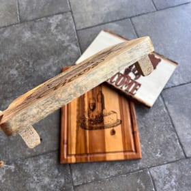 3 Piece Handcrafted Wood Set item