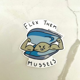 Sticker - Flex them Mussels item