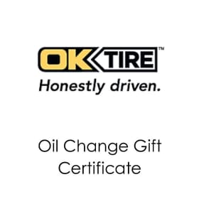 Oil Change Gift Certificate item