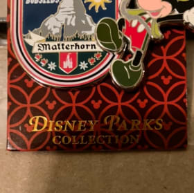 DISNEY MICKEY MOUSE MATTERHORN PIN DISNEY PARKS COLLECTION item
