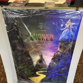WICKED 2 FOR GOOD MOVIE THEATER POSTER 27x40 IN D/S item