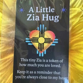 Zia Earrings and Zia Hug item