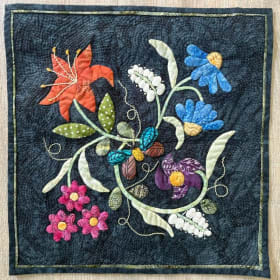 Floral Butterfly Wall Hanging item