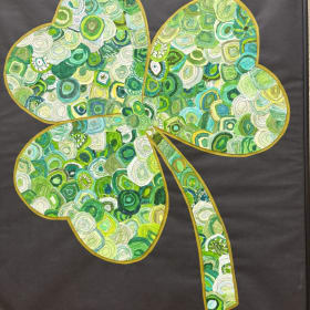 School Shamrock Art item
