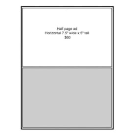 Half Page Ad item