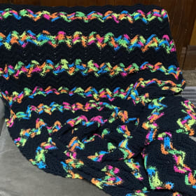 Handmade Crochet Afghan item