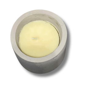 Bougeoir rustique - GRIS item