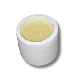 Bougeoir rustique - BLANC item