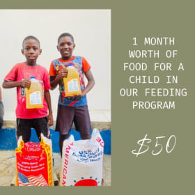 1 Month Worth of Food for a Child in our Feeding Program item