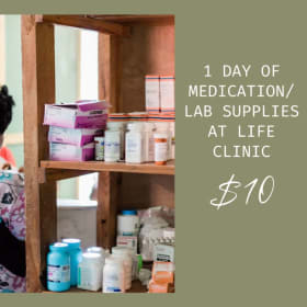 1 day of Medication/Lab Supplies at LIFE Clinic item