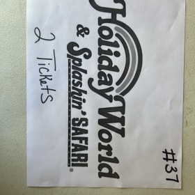 2 Holiday World Tickets item