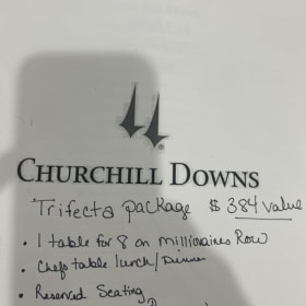 Churchill Downs Trifecta Package item