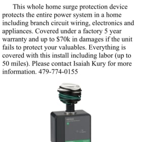 Whole Home Surge Protector item