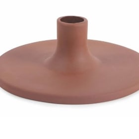 Ceramic Taper Holder in Earth item
