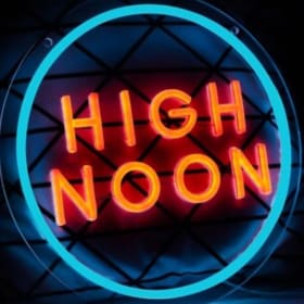 High Noon Lighted Sign item
