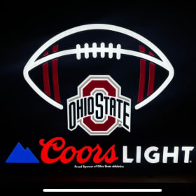 Coors Light/Ohio State Lighted Sign item