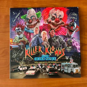 KILLER KLOWNS SOUNDTRACK SIGNED JOHN MASSARI & THE DICKIES item