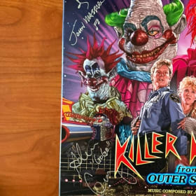KILLER KLOWNS SOUNDTRACK SIGNED JOHN MASSARI & THE DICKIES item
