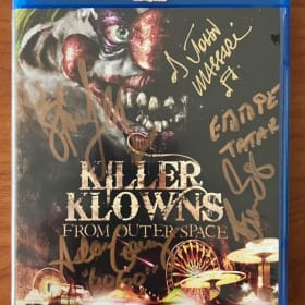 KILLER KLOWNS BLU RAY SIGNED BY JOHN MASSARI & THE DICKIES item