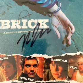 BRICK (2005) DVD SIGNED BY WRITER-DIRECTOR RIAN JOHNSON item