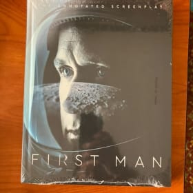 FIRST MAN ANNOTATED SCREENPLAY BY JOSH SINGER HARDCOVER NEW item