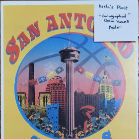 Signed Devin Vassell Spurs Poster – Limited Edition item