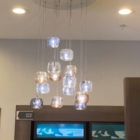 Glass Chandelier item