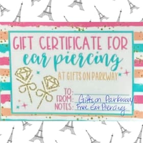 Ear Piercing Package item