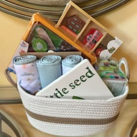 Raffle item: Baby themed gift basket item