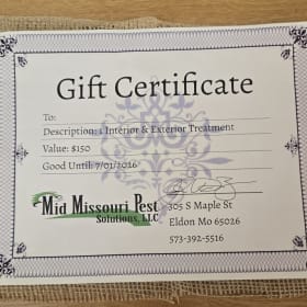 Mid MO Pest Solutions Package item