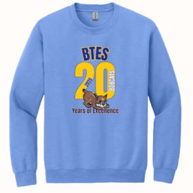 BTES 20 year Blue Crewneck Sweatshirt item