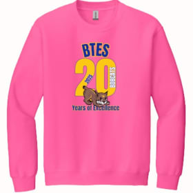 BTES 20 year Pink Crewneck Sweatshirt item