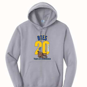 Larger Sizes BTES 20 year Hoodie Sweatshirt item