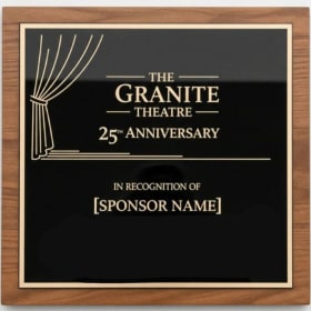 Commemorative Plaque item