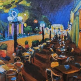 Paris Night Cafe item