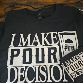 “I make Pour Decisions” Pridgin Brewery Gift set item