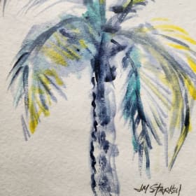 Hawaiian Palm Tree Study item
