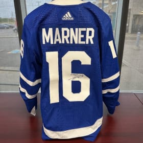 Mitch Marner Toronto Maple Leafs Jersey (Signed) item