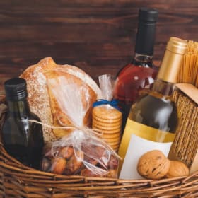 Wine + Charcuterie Basket item