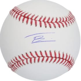 Tanner Bibee Signed Baseball item